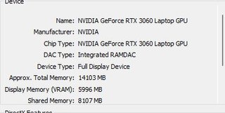 Portátil Acer Nitro 5 Gaming 3060 i7 INTEL FULL HD