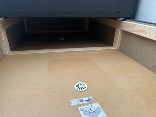 Sofá Cama 2 plazas - Knisa Gris Oscuro (SKÖNABÄCK)