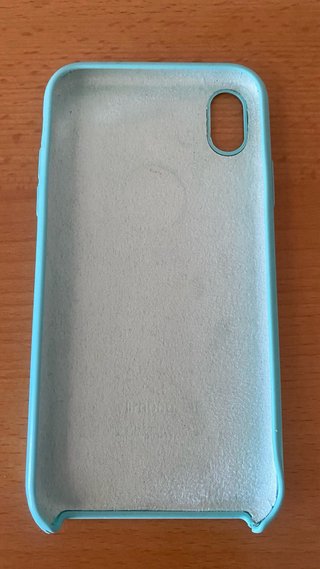 Cover iPhone XR Apple rosa + regalo blu