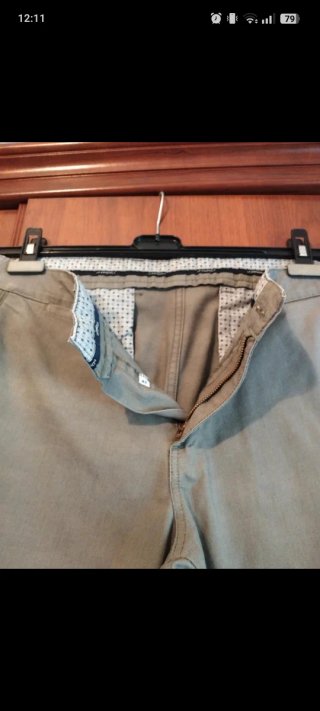 Pantalones chinos vestir verde claro