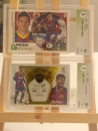 Lote 2 Cromos Messi Panini La Liga