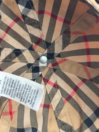 Gorra Burberry Clásica Check