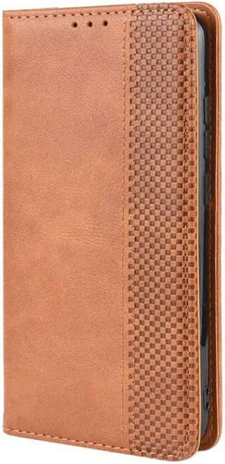 Custodia in pelle con portafoglio e supporto per LG Velvet