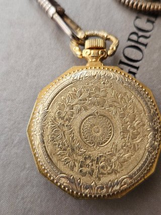 Reloj de bolsillo CETINA cadena dorada