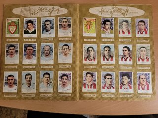 Álbum Fútbol 1958 Campeonatos Nacionales