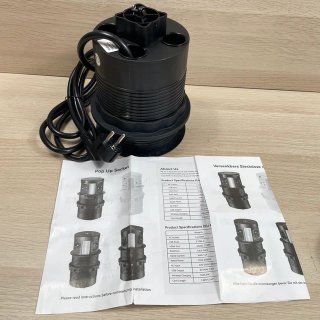 Enchufe retráctil 4 tomas + 2 USB