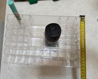 Organizador de cosméticos acrílico