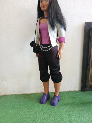 Muñeca antigua grande