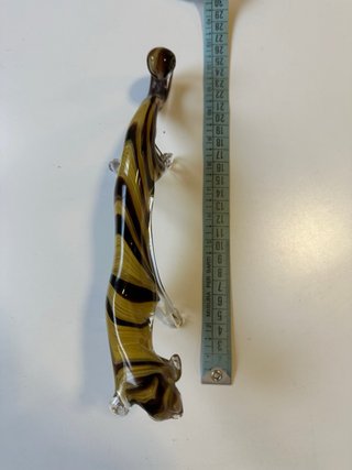 Tigre in vetro di Murano