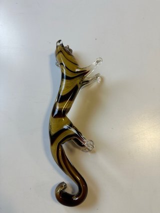 Tigre in vetro di Murano