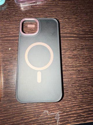 Funda iPhone 15 Plus Transparente Rosa