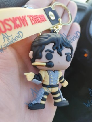 Portachiavi Michael Jackson stile Funko Pop