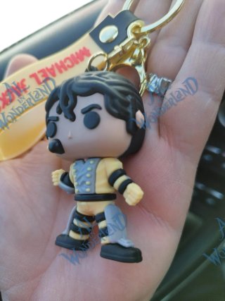 Portachiavi Michael Jackson stile Funko Pop