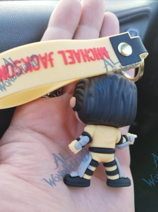 Portachiavi Michael Jackson stile Funko Pop