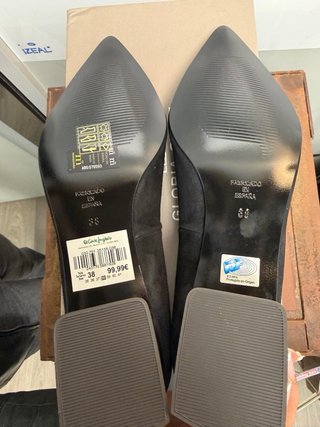 Zapatos de tacón Gloria Ortiz negros talla 38