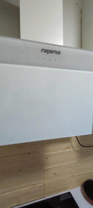Campana extractora Mepamsa blanca