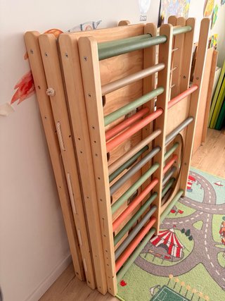 Complejo de juegos de madera