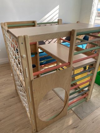 Complejo de juegos de madera