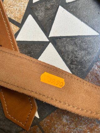Bolsa de ojeo camuflaje y cuero