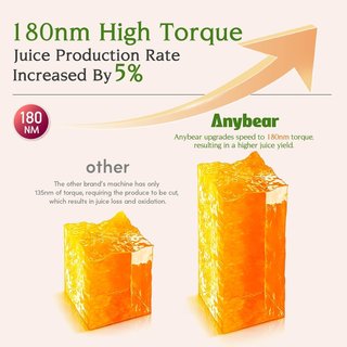 Anybear Juice Master Estrattore Succo 200W