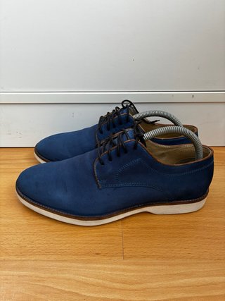 Zapatos Oxford Fórmula Joven Azul Marino