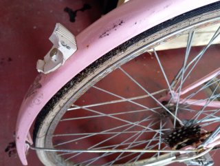 Bicicleta Orbea Rosa Vintage para restaurar