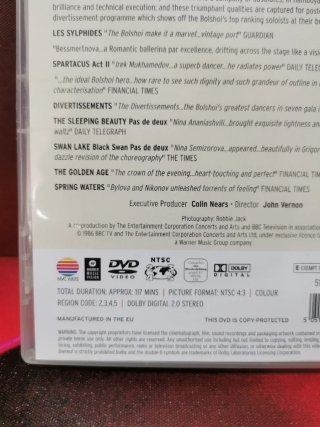 DVD Bolshoi Ballet In The Park