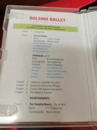 DVD Bolshoi Ballet In The Park