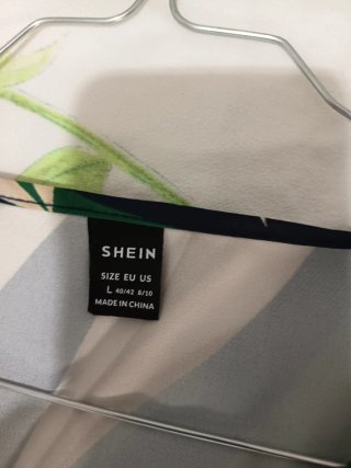 Vestido largo estampado mujer