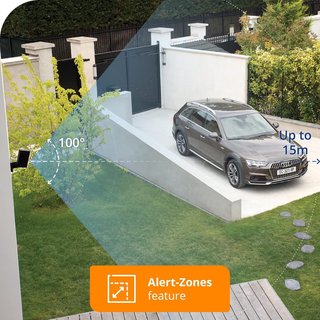 Netatmo cámara vigilancia con alarma y foco