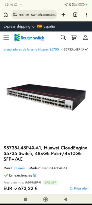 Huawei S5735-L48P4X-A1 Switch