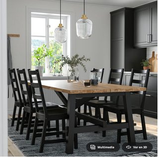Tavolo in legno Ikea Skogsta