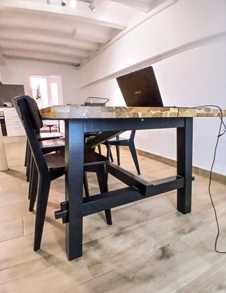 Tavolo in legno Ikea Skogsta