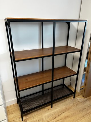 Estantería tipo industrial Ikea Metal y Madera