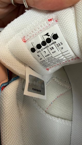 Zapatillas Diadora Talla 38 Nuevas
