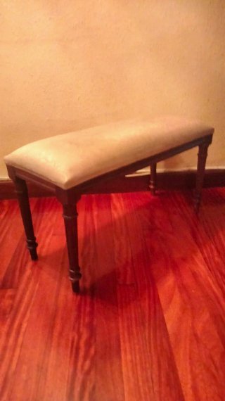 Antico Banco Sofà Pie De Cama Luigi XVI