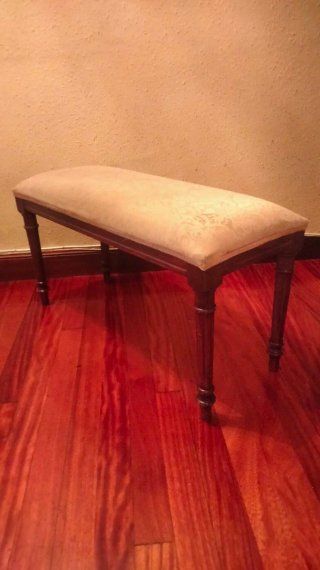 Antico Banco Sofà Pie De Cama Luigi XVI