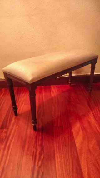 Antico Banco Sofà Pie De Cama Luigi XVI