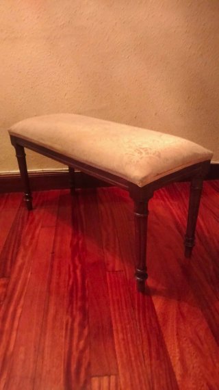 Antico Banco Sofà Pie De Cama Luigi XVI