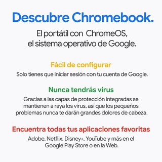 Chromebook portatile Google con schermo FullHD da 14"
