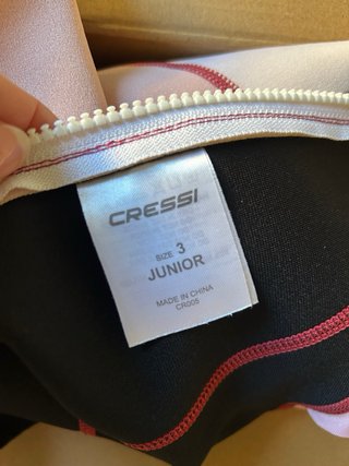 Neopreno Cressi Talla 3