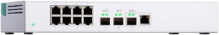 QNAP switch 10GbE puertos gigabit compacto