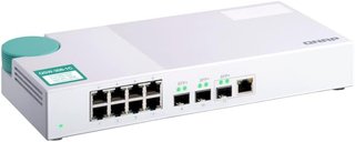 QNAP switch 10GbE puertos gigabit compacto