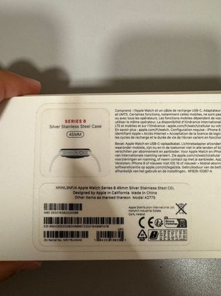 Apple Watch 8 41mm Stainless Steel