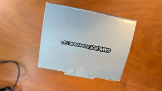 Game Boy Advance SP Plata