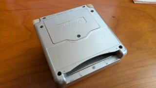 Game Boy Advance SP Plata