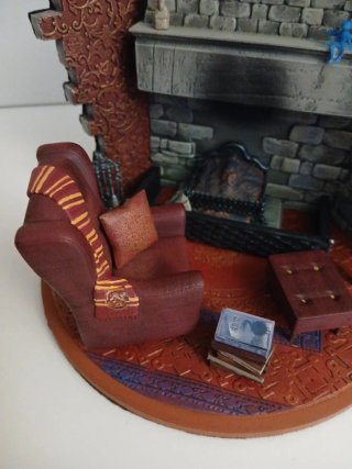 Diorama Sala Comune Grifondoro di Harry Potter