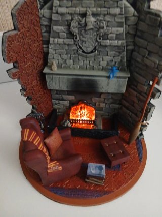 Diorama Sala Comune Grifondoro di Harry Potter