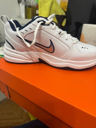 Zapatilla Nike Hombre Blanca y Azul