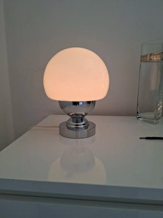 Lampada vintage vetro e metallo